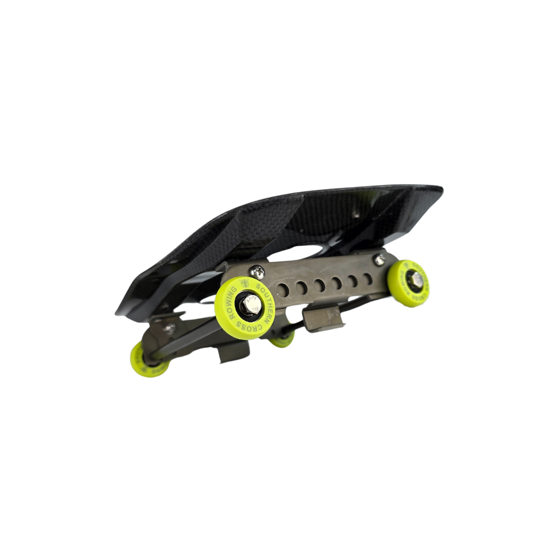 Seat Wheels - SCR Ertalon S/S Bearings - Fluoro Yellow - 35mm x 11mm - Large or Reduced Radius