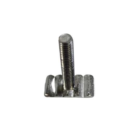 T-Bolt - Stainless Steel - Smooth - M6 (Used with Internal Toothed Track)