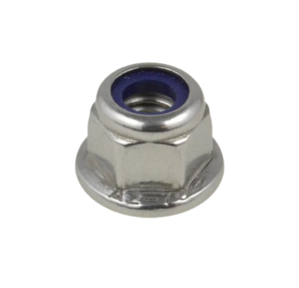 Stainless Steel Flange Nyloc Nut