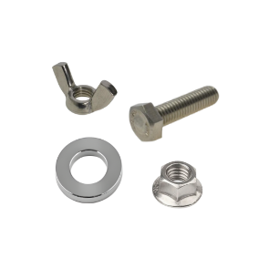 NUTS, BOLTS, WASHERS AND WING NUTS