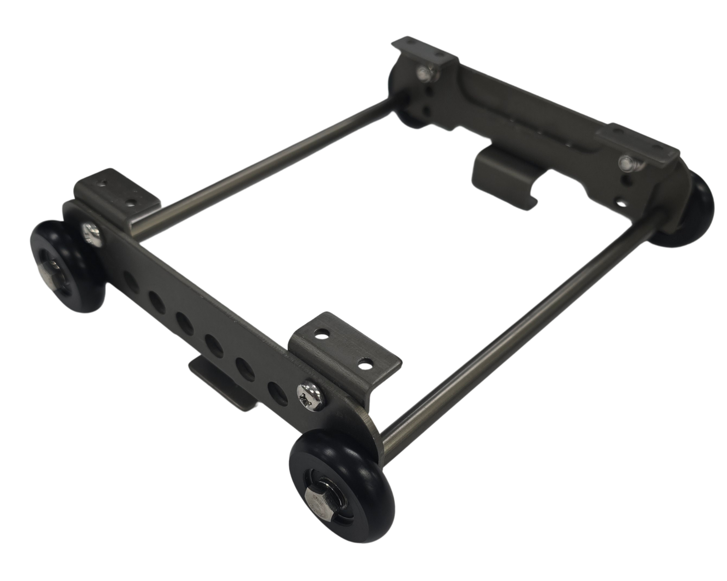 Seat Frame With Wheels - Single Action Aluminium Adjustable Seat Frame