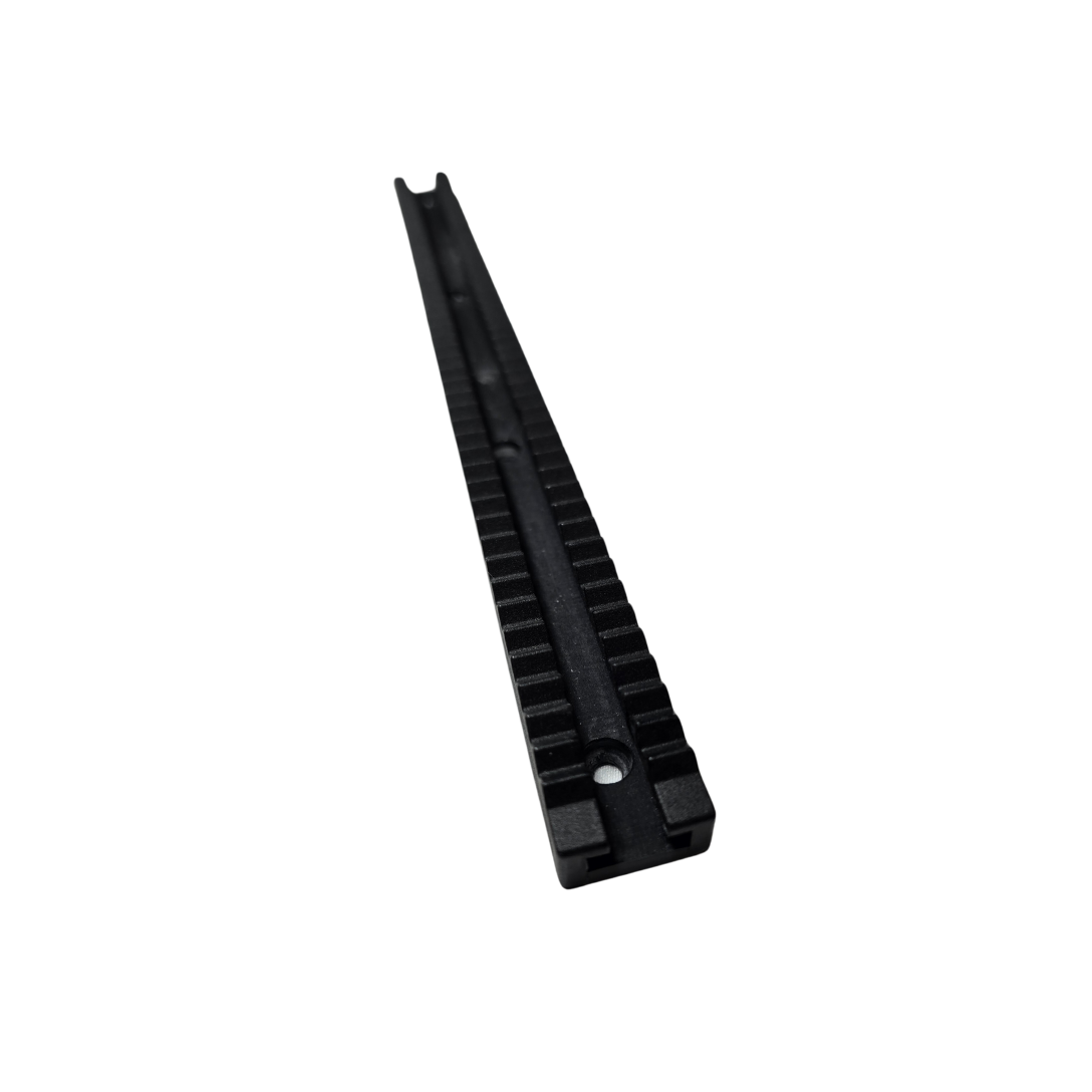 Nylon Foot Stretcher Track - Standard - External Teeth - 250mm