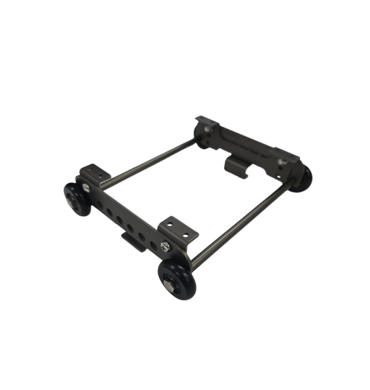 Seat Frame With Wheels - Single Action Aluminium Adjustable Seat Frame