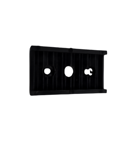Central Lower Heel Track - Toothed - Washer Plate
