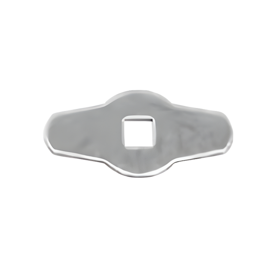 Euro Rigger Brace Washer - Aluminium