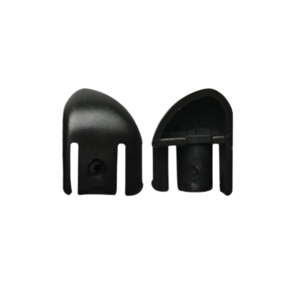 Seat Slide Nylon End Stoppers with Screws - Pair