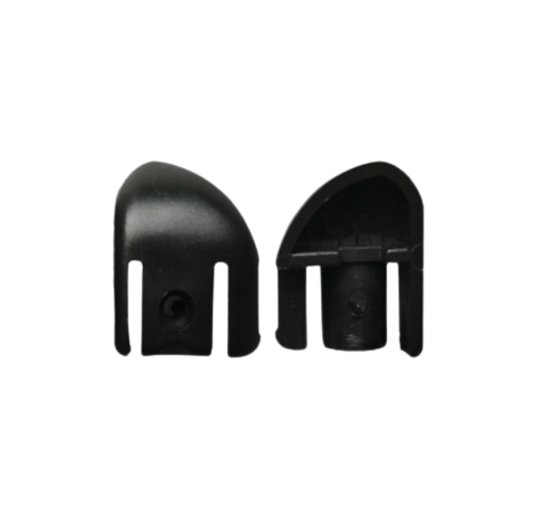 Seat Slide Nylon End Stoppers with Screws - Pair